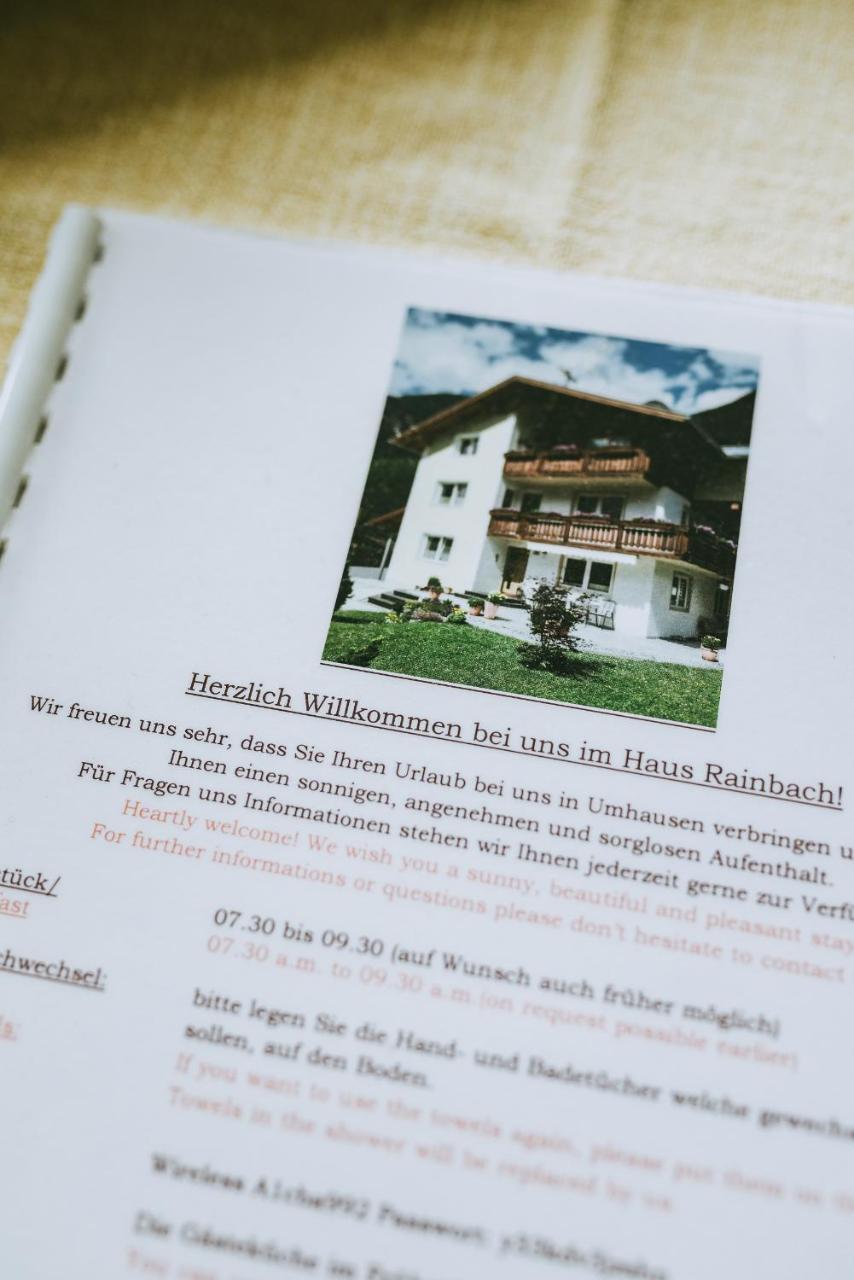 Haus Rainbach Hotel Umhausen Luaran gambar